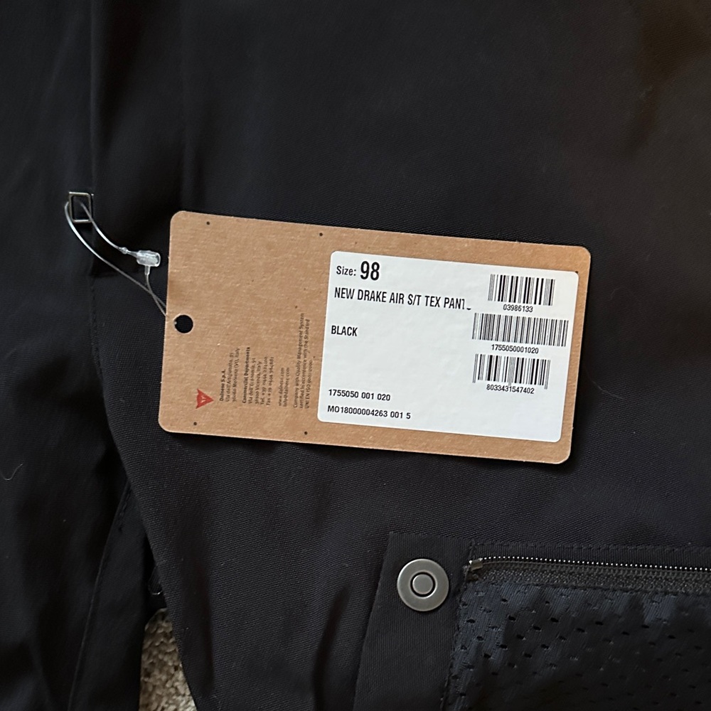 Men's Black Motorcycle Riding Pants - Picture 5 of 8